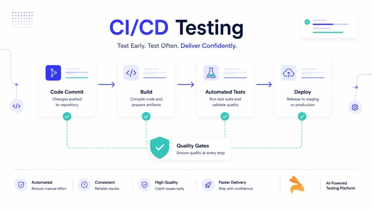 Cover Image for CI/CD Testing: Complete Guide to Continuous Testing (2026)