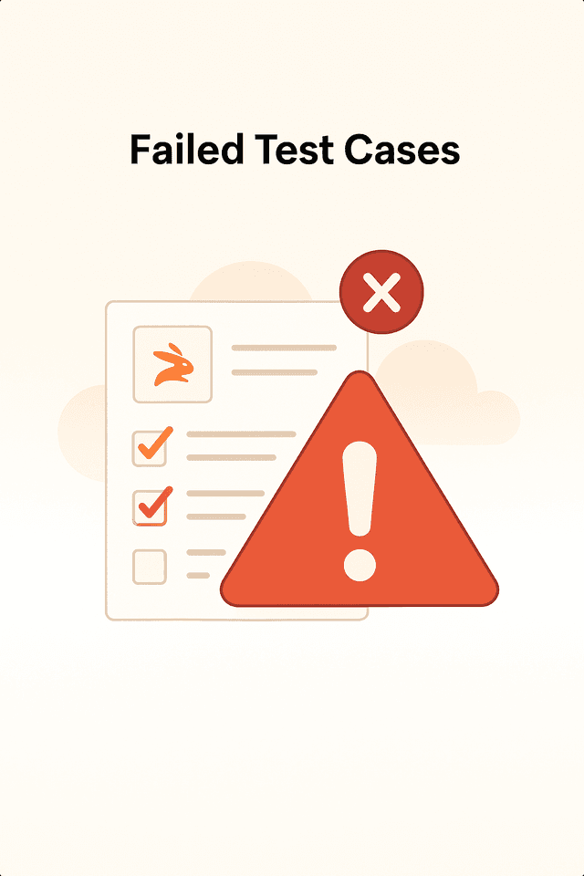 Failed Test Cases