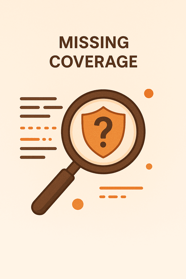 Missing Coverage