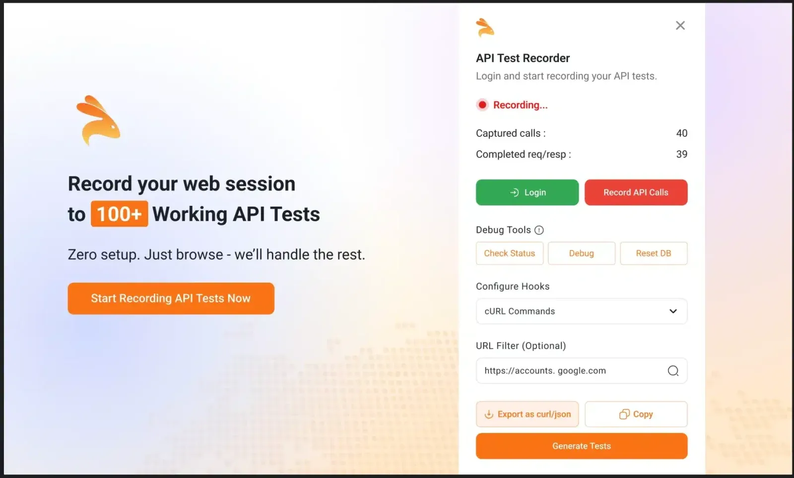 Keploy Chrome Extension