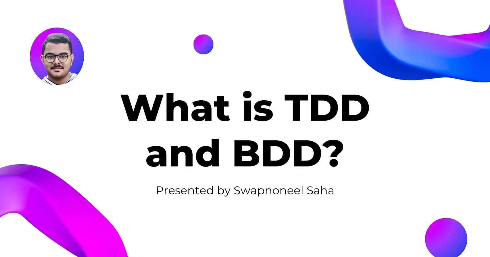 Cover Image for Understanding TDD and BDD : A Guide for developers
