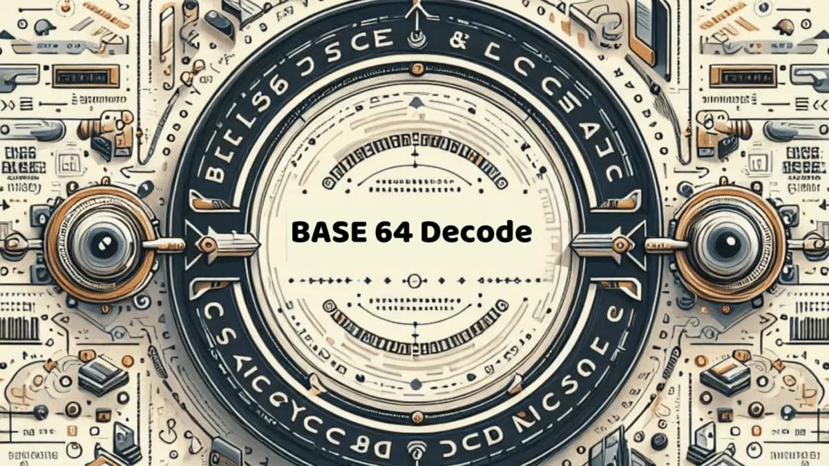Cover Image for Base64 Decode: How Base64 Encoding and Decoding Works
