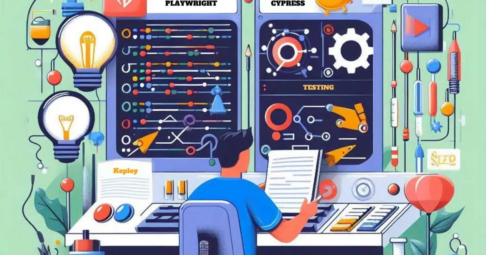 Cover Image for Playwright vs Cypress: Choosing the Best E2E Testing Framework