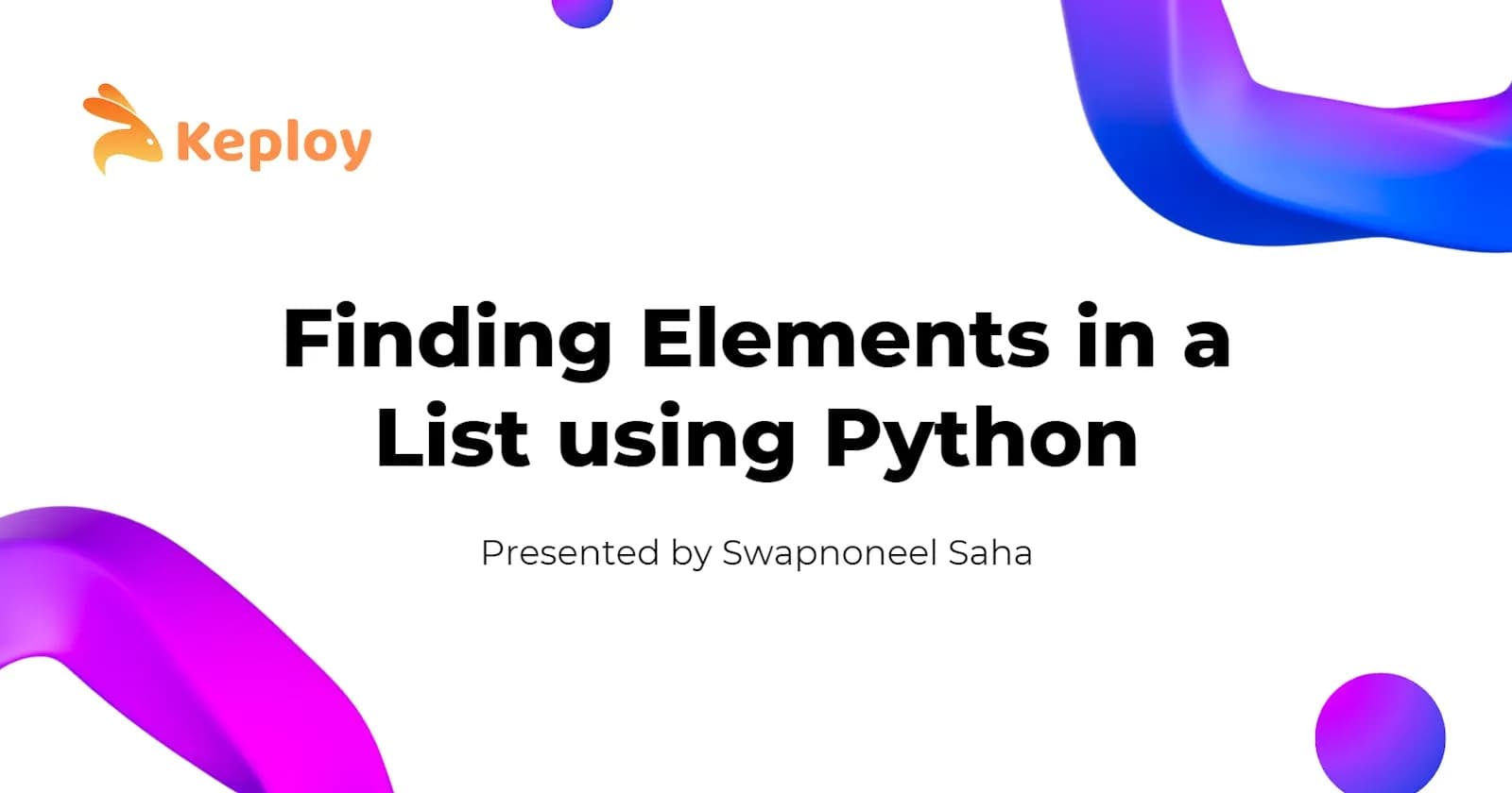 Cover Image for Finding Elements in a List using Python