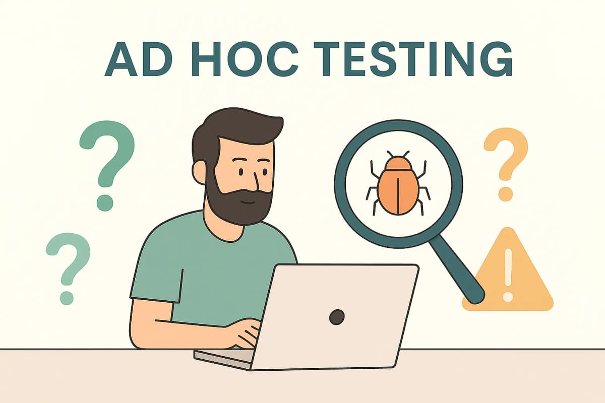 Cover Image for Ad Hoc Testing: A Quick Guide to Finding Hidden Bugs