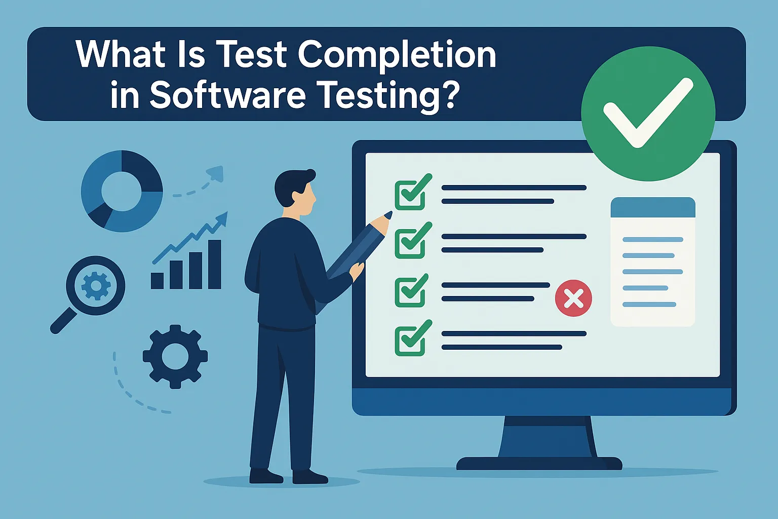 Cover Image for What Is Test Completion in Software Testing?