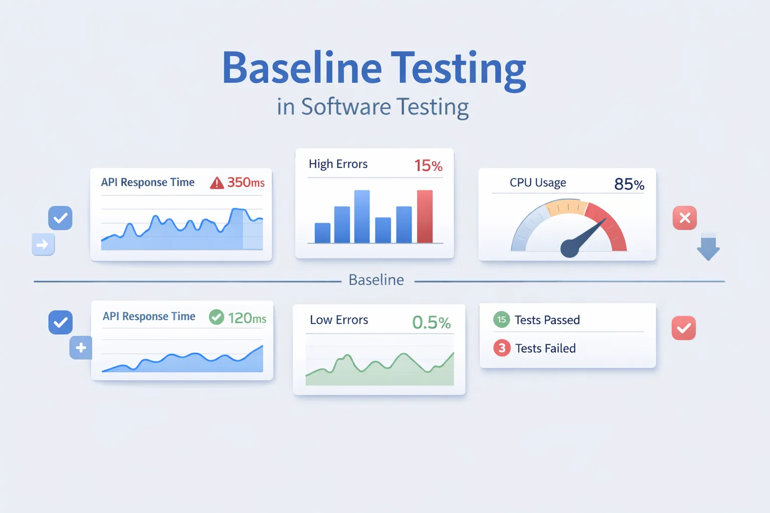 Cover Image for What Is Baseline Testing? Meaning, Examples & Use Cases (2026)