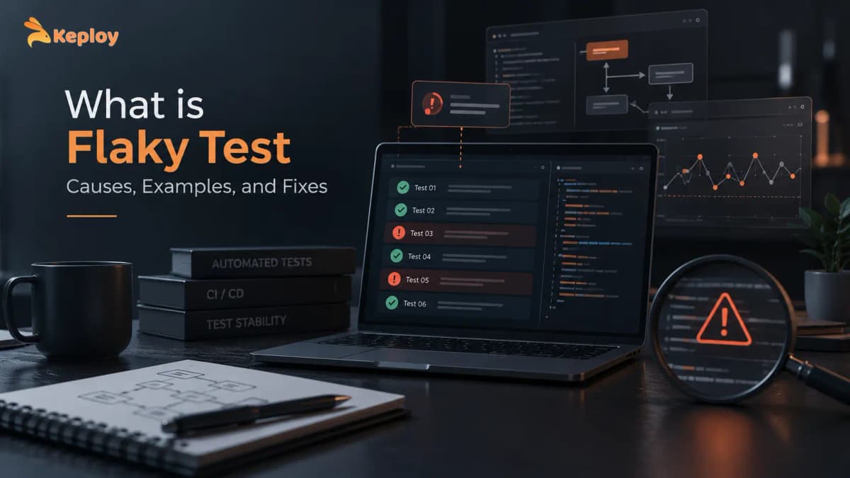 Cover Image for Flaky Test Guide (2026): Causes, Examples, and Fixes
