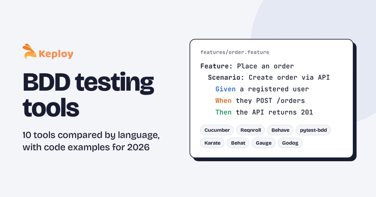 Cover Image for 10 best BDD testing tools in 2026 (compared by language)