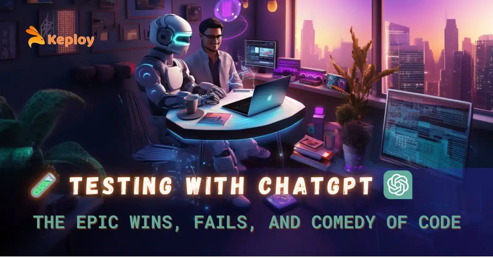 Cover Image for 🧪 Testing with ChatGPT : Epic Wins and Fails