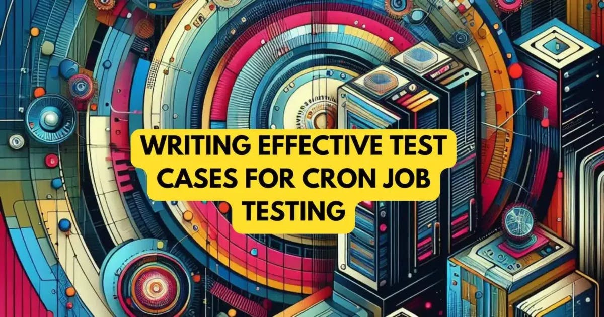 Cover Image for Writing test cases for Cron Job Testing