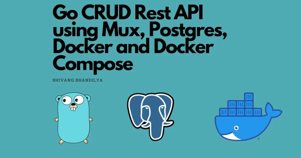 Cover Image for Building a GO CRUD Rest API from scratch