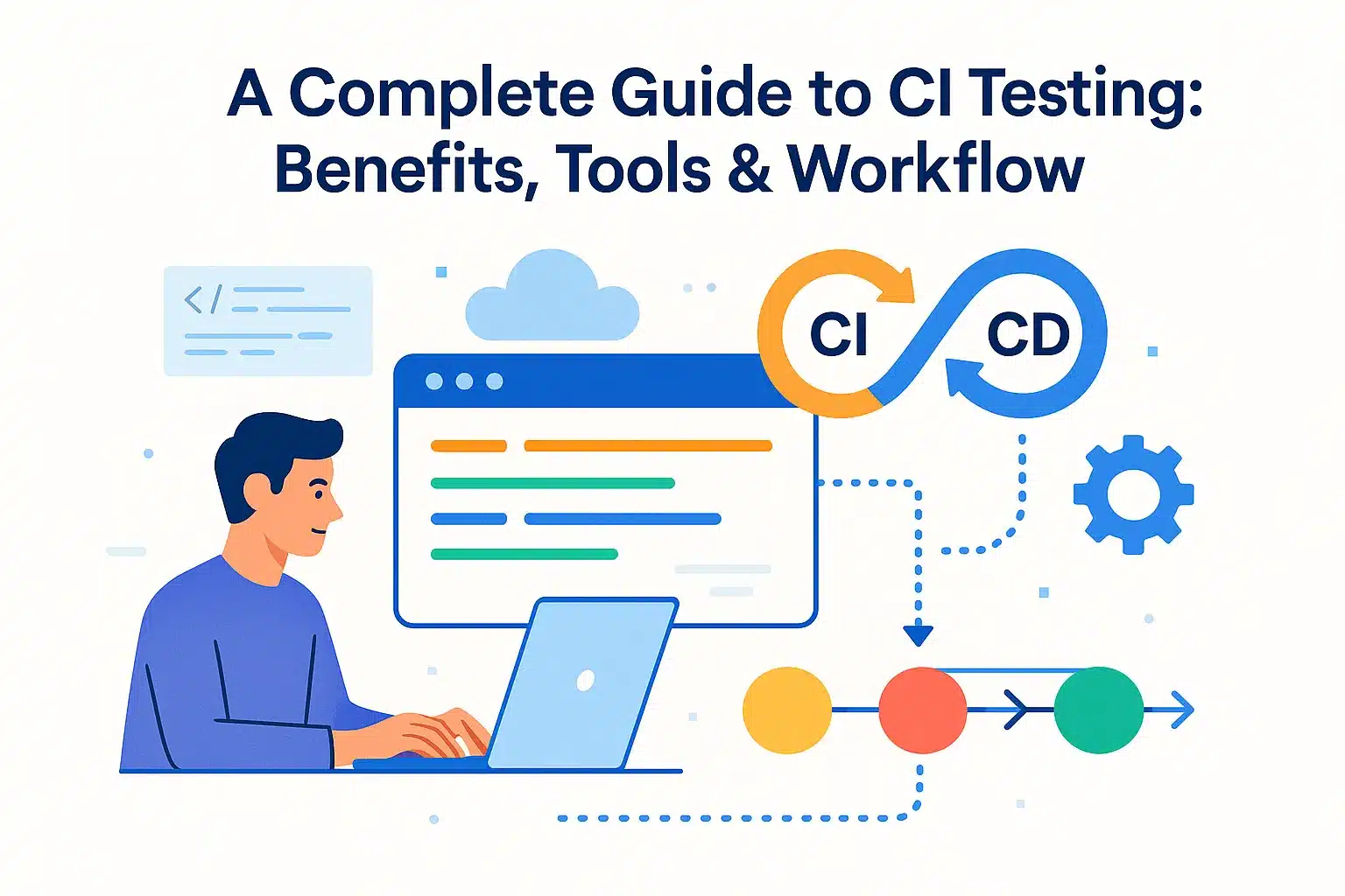 Cover Image for A Complete Guide to CI Testing: Benefits, Tools & Workflow
