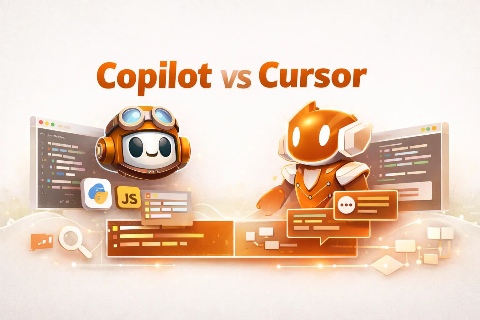 Cover Image for Copilot vs Cursor: A Complete AI Coding Assistant Comparison