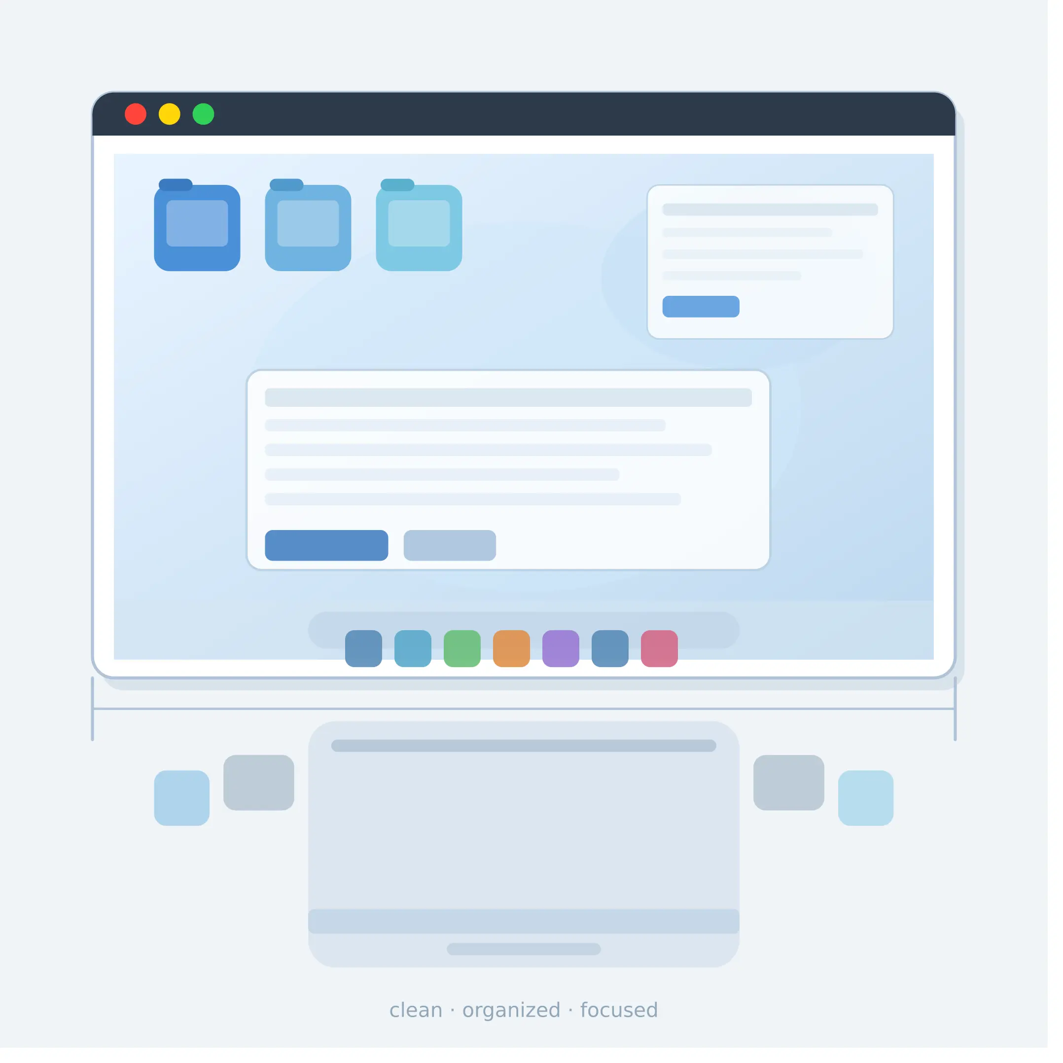 Cover Image for How to Create a Clean and Organized Mac Workspace