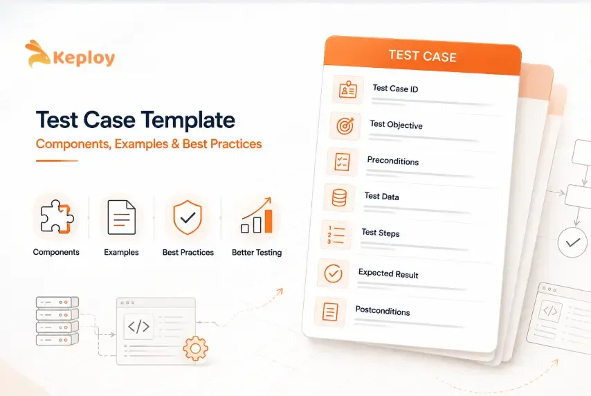 Cover Image for Test Case Template: Components, Examples & Best Practices