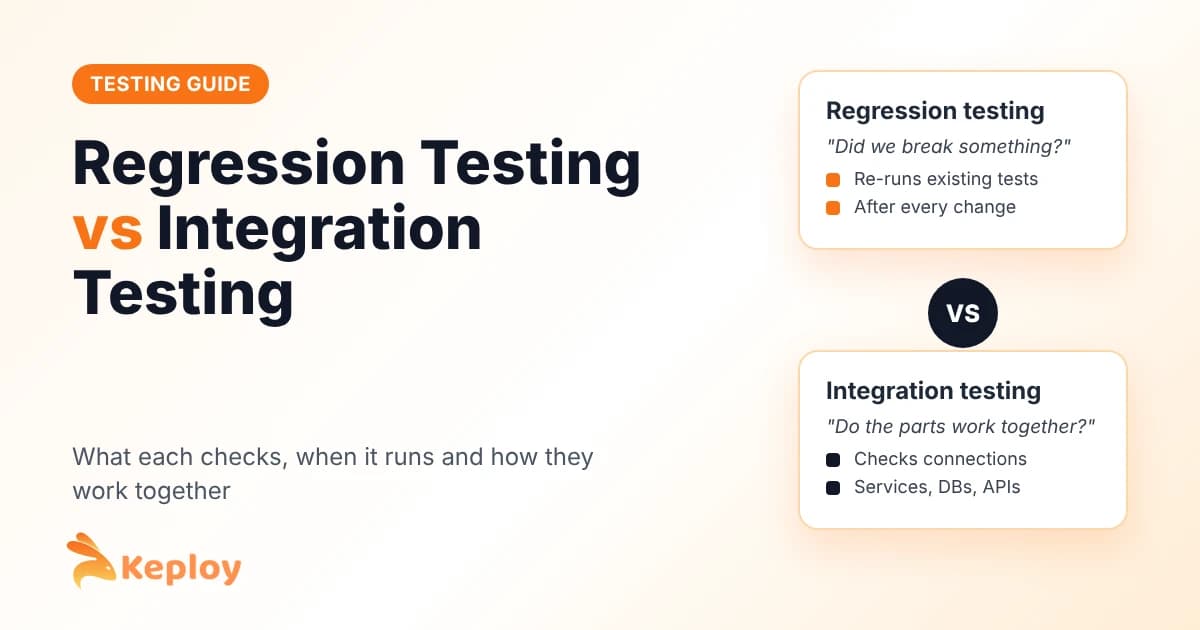 Cover Image for Regression Testing vs Integration Testing: Key Differences
